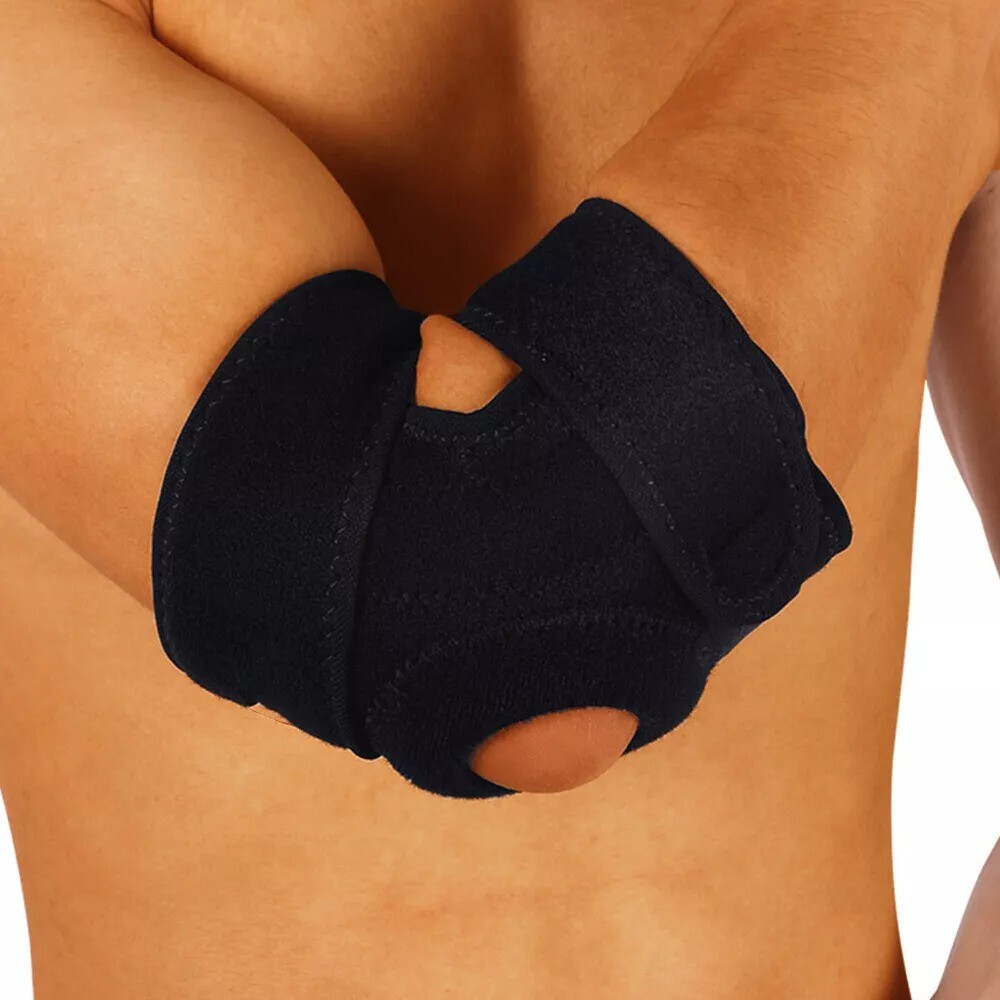 Women Men Sports Elbow Brace Support Arthritis Tendonitis Arm Joint Pain Straps