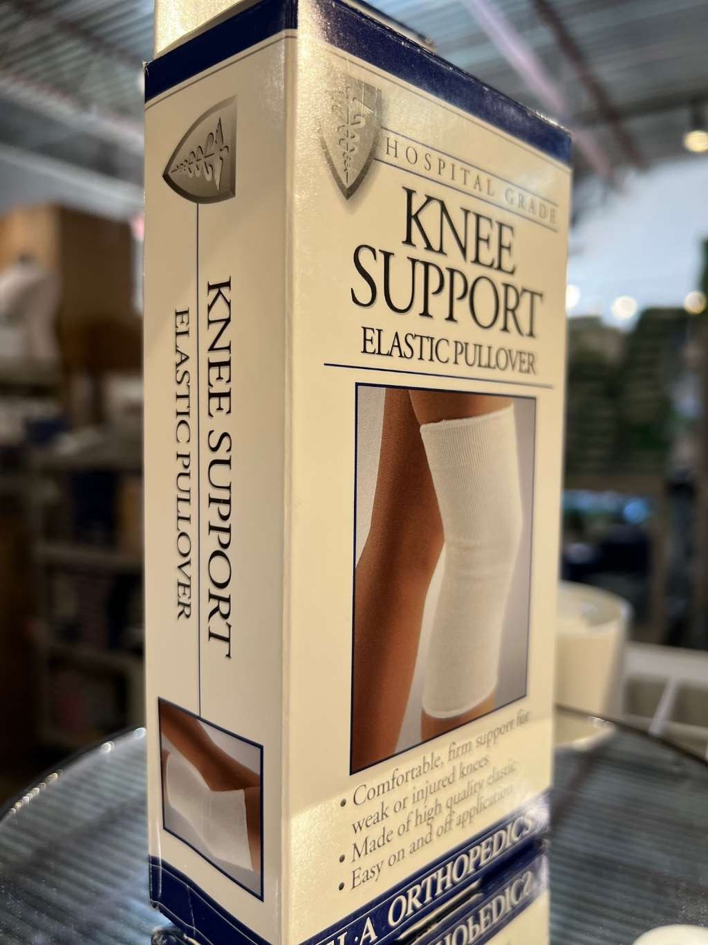 FLA X-Large Knee Support Elastic Pullover White