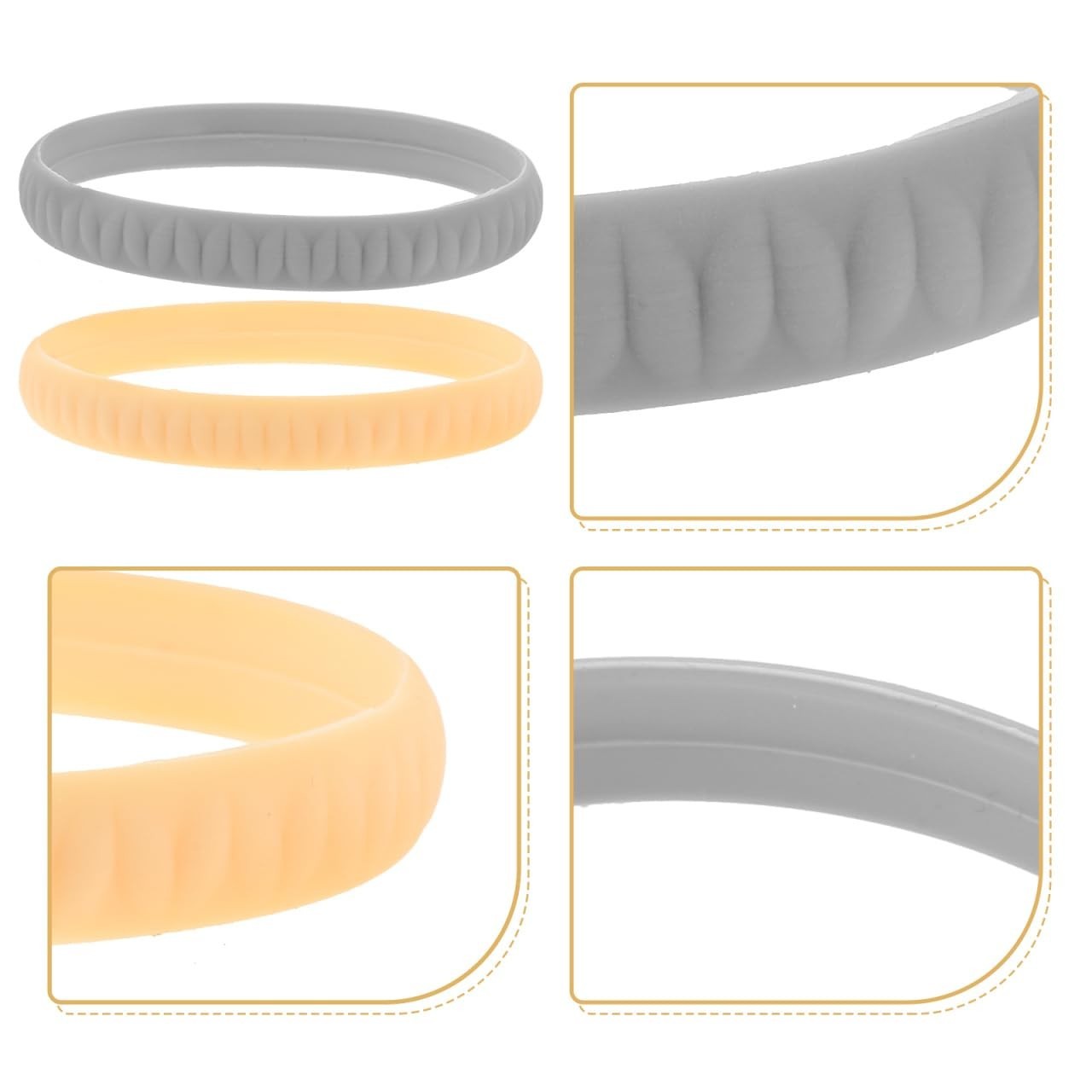Ultra-Light Silicone Knee Straps: Perfect Support for Running & Fitness Training