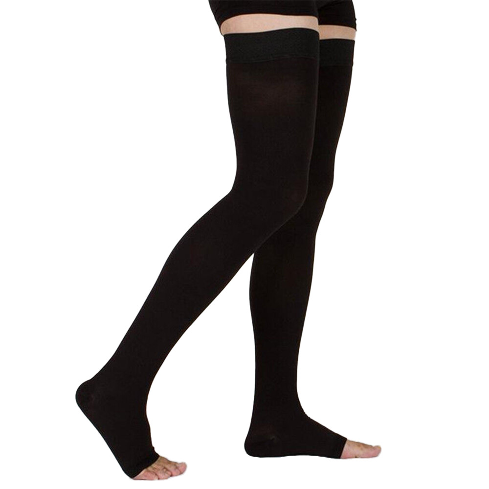 Thigh High Support Medical Compression Stockings 23-32 mmHg Varicose Vein Socks
