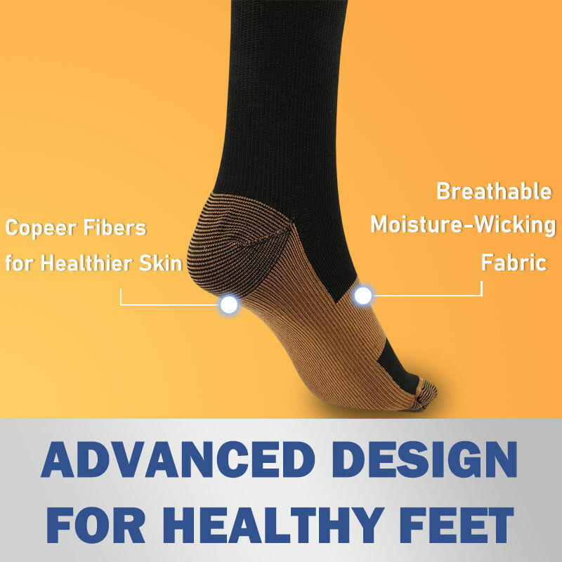 Compression Socks 30-40mmHg Men Women Knee High Support Stockings Medical Grade