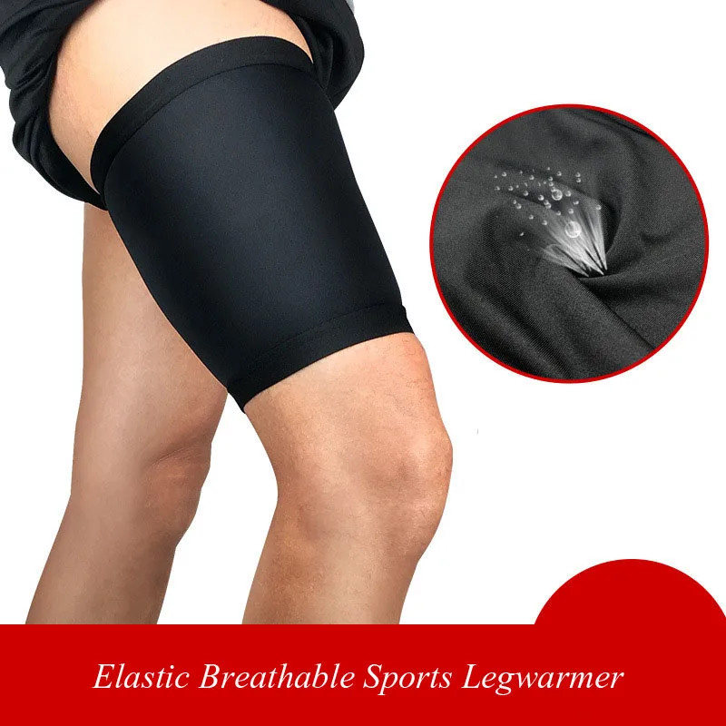 1PC Compression Thigh Sleeve for Men and Women, Breathable Elastic Stretch Suppo