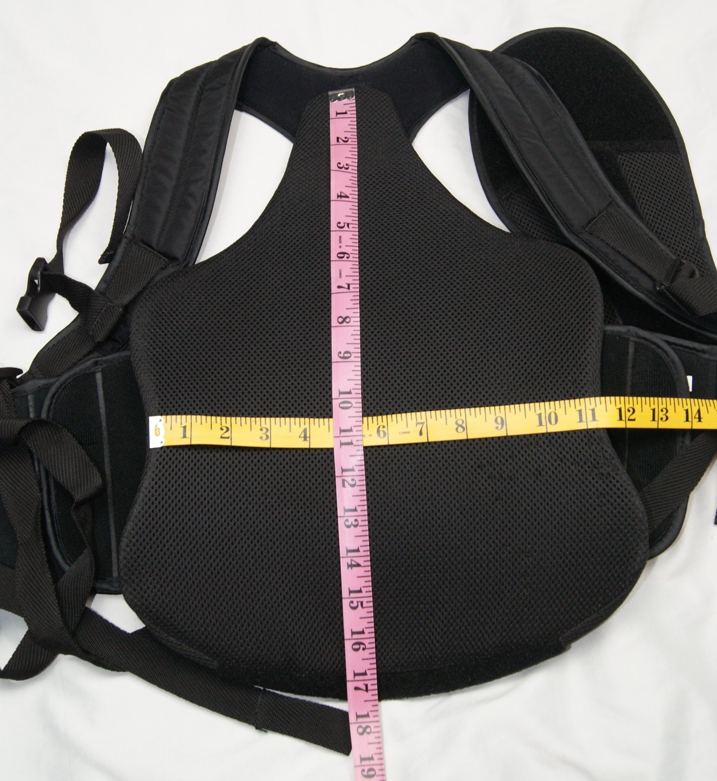 coretech back brace w/ shoulder straps black S-4XL adjustable 25″-68″ SUP2054BLK