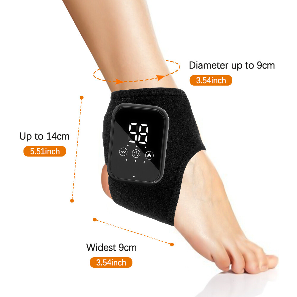 Foot Renew Triple Method Massager Heat Vibration for Heel Arch Ankle Neuropathy