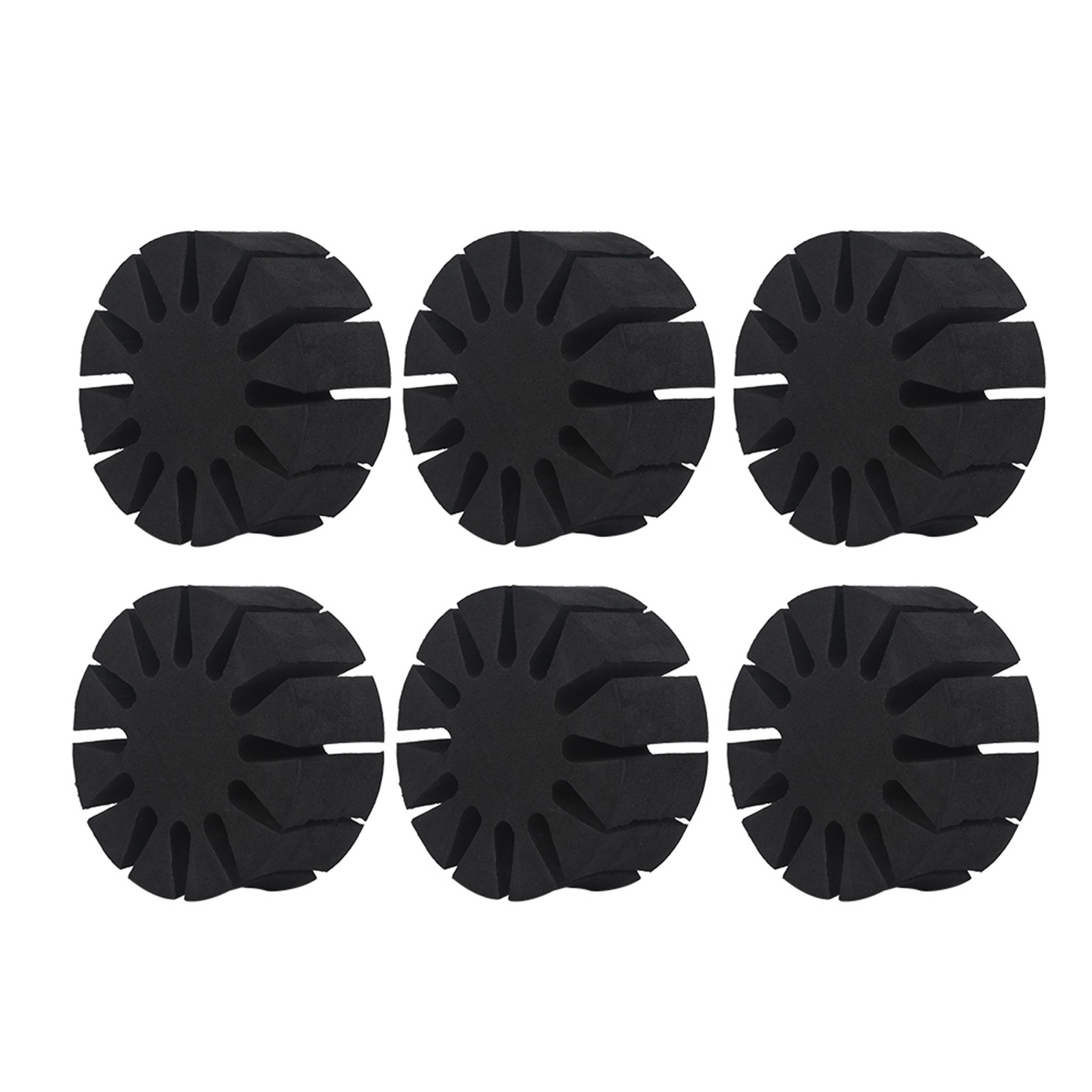 6 Pcs Durable EVA Foam Round Rack Separator Holder Outdoor Hunting Arc CX4