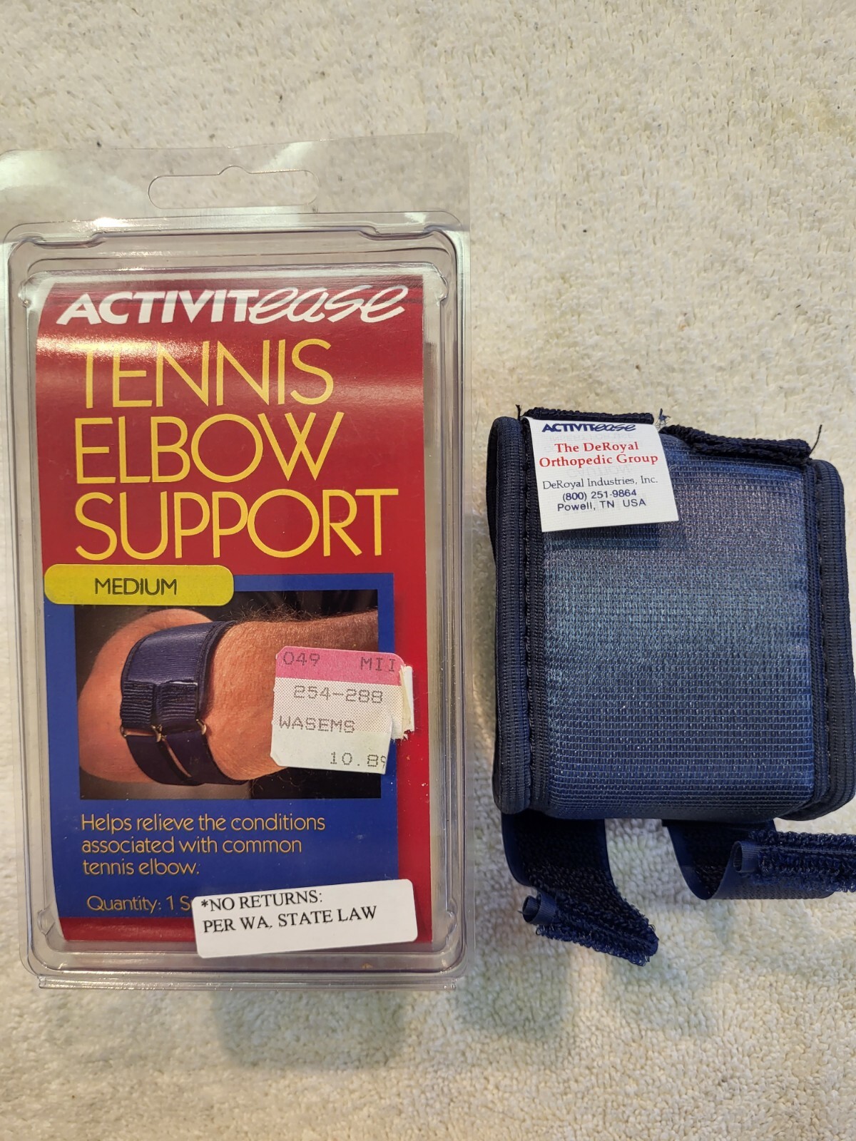 ACE Elbow Support – Adjustable – Pre-Owned