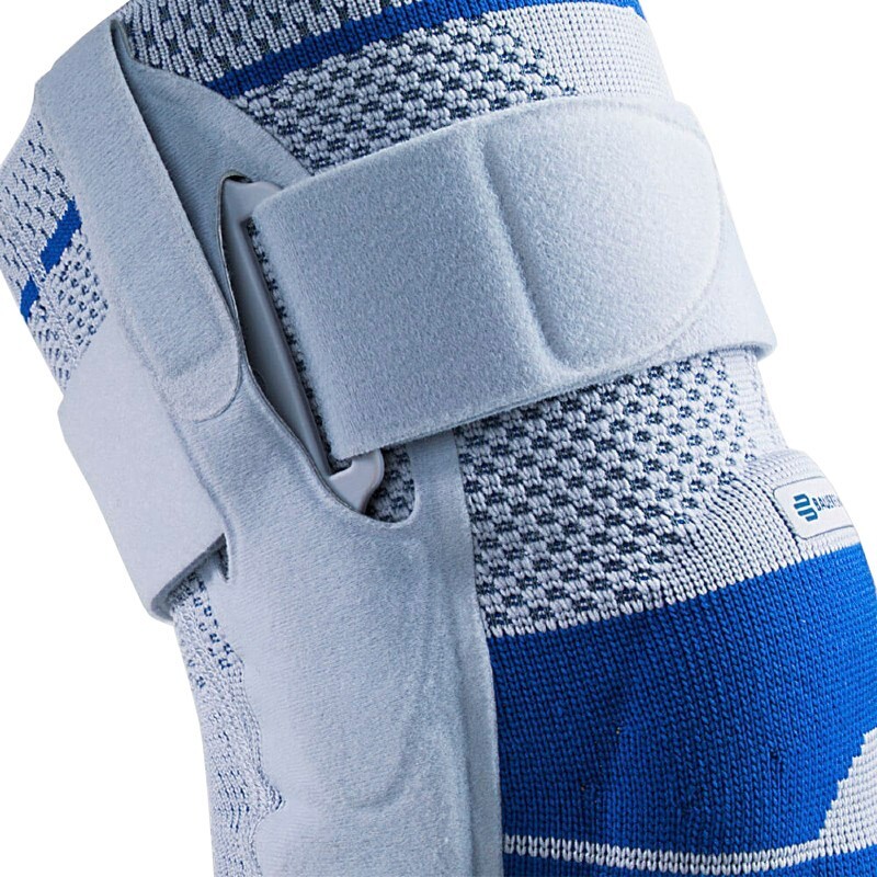 Bauerfeind GenuTrain S Hinged Knee Brace – Left Leg – Color Titan – Size 1