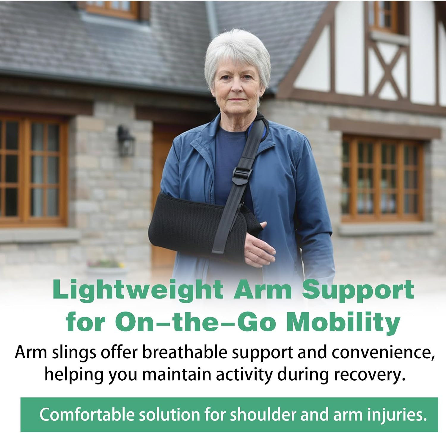 Arm Sling for Shoulder Injury, Breathable Sling, Arm Slings L | for Shoulder …