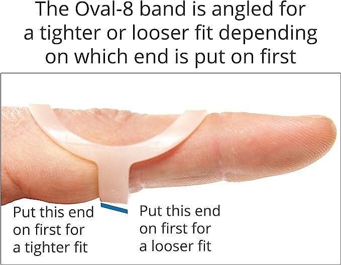 3-Point Products Oval-8 Finger Splint – Size 13