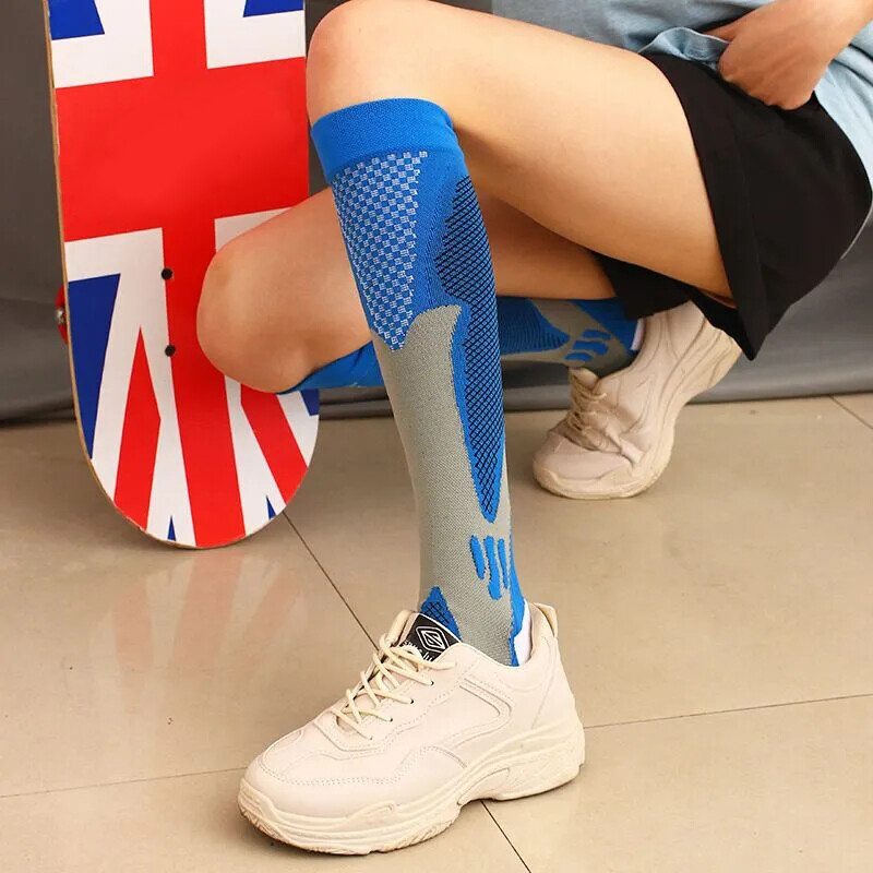 Women Mens Knee High Compression Socks 20-30mmHG Stockings Support Brace Sports