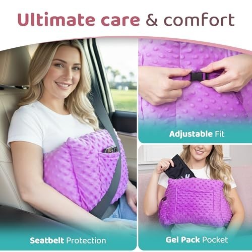 Post Mastectomy Pillow for Surgery Recovery – Washable Comfort & Support, Breast