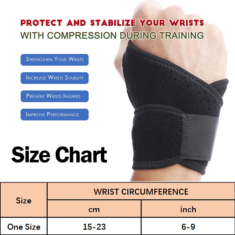 Right Left Wrist Hand Brace Support Carpal Tunnel Sprain Arthritis Sports Unisex
