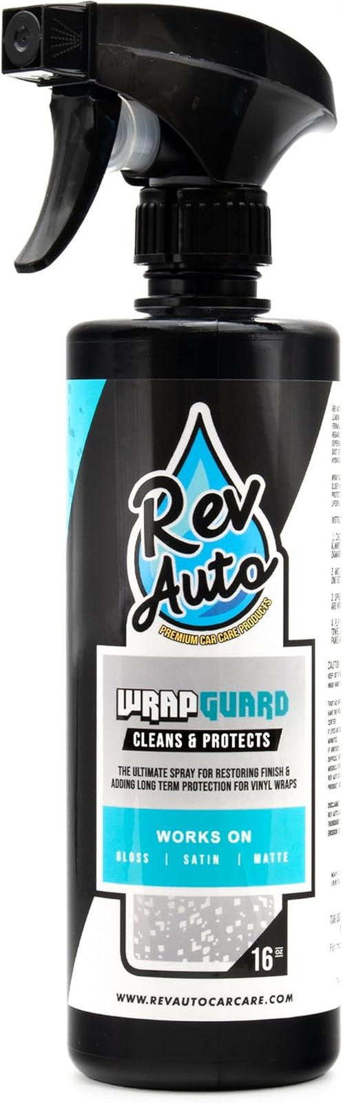 Wrap Guard – Cleans, Hydrates & Protects Car Vinyl | Vinyl Wrap Cleaner for Cars