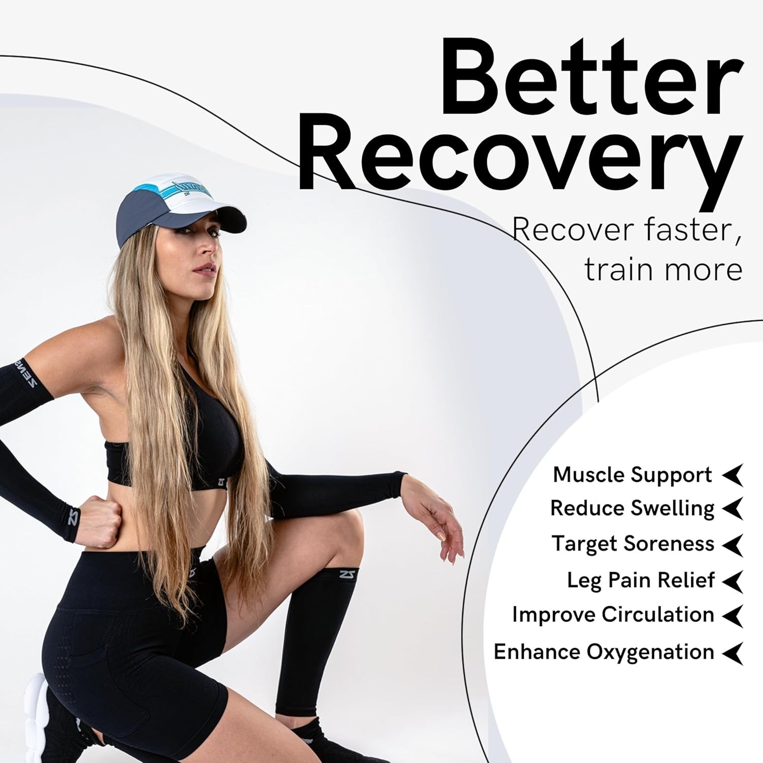 Lightweight Leg Compression Sleeves – All Activities