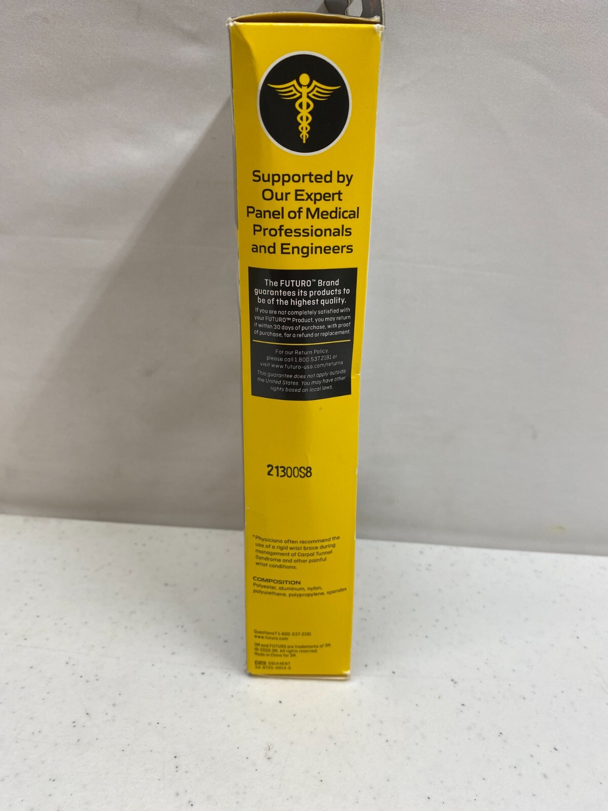 Futuro Left Wrist Deluxe Stabilizer Adjustable Firm Support S/M – New