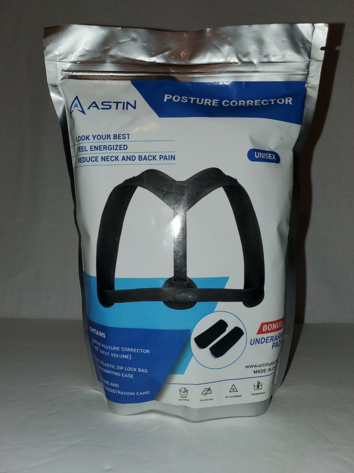Astin Posture Corrector Unisex Neoprene 28″ – 48″ Chest Size