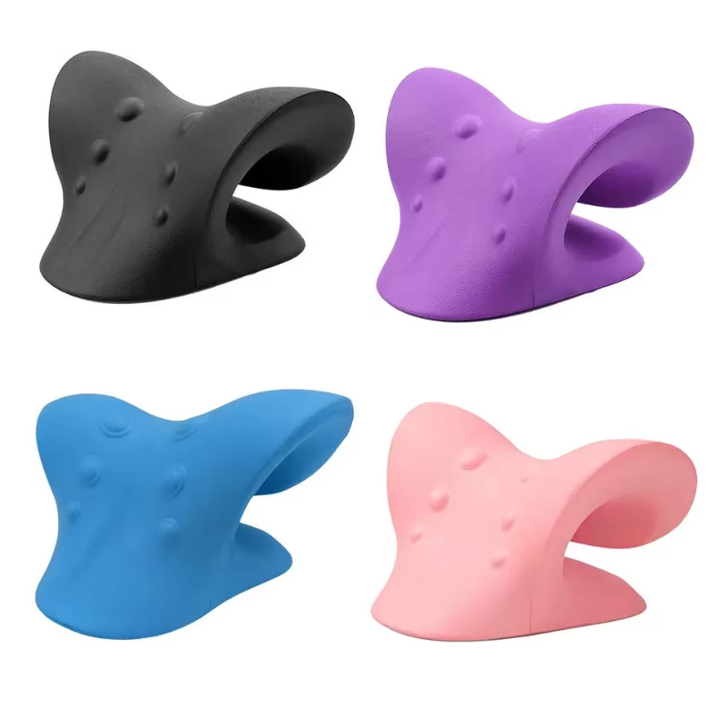 Cervical Neck Traction Device Spine Stretcher Pain Relief Posture Corrector