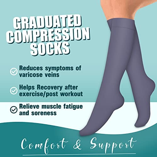 Compression Socks for Women & Men Circulation(6 Large-X-Large 06-multicoloured5