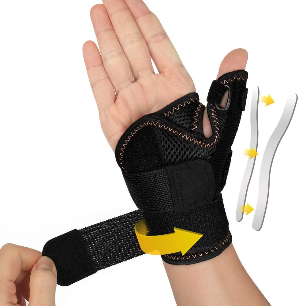 Copper Infused Thumb & Wrist Brace for Men and Women – Comfortable CMC Thumb …