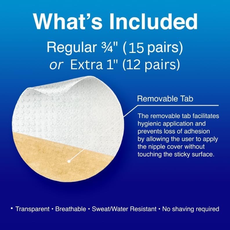 The Sports Nipple Covers – Patented & Proven – Chafing Prevention for Men an…