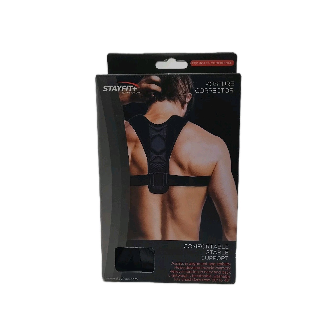 Posture Corrector Upper Back Chest Brace Adjustable Adult Back Support