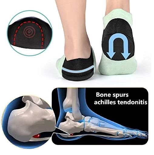 1/2Pairs Heel Protectors Heel Pain Foot Care Accessory for Plantar Protectors