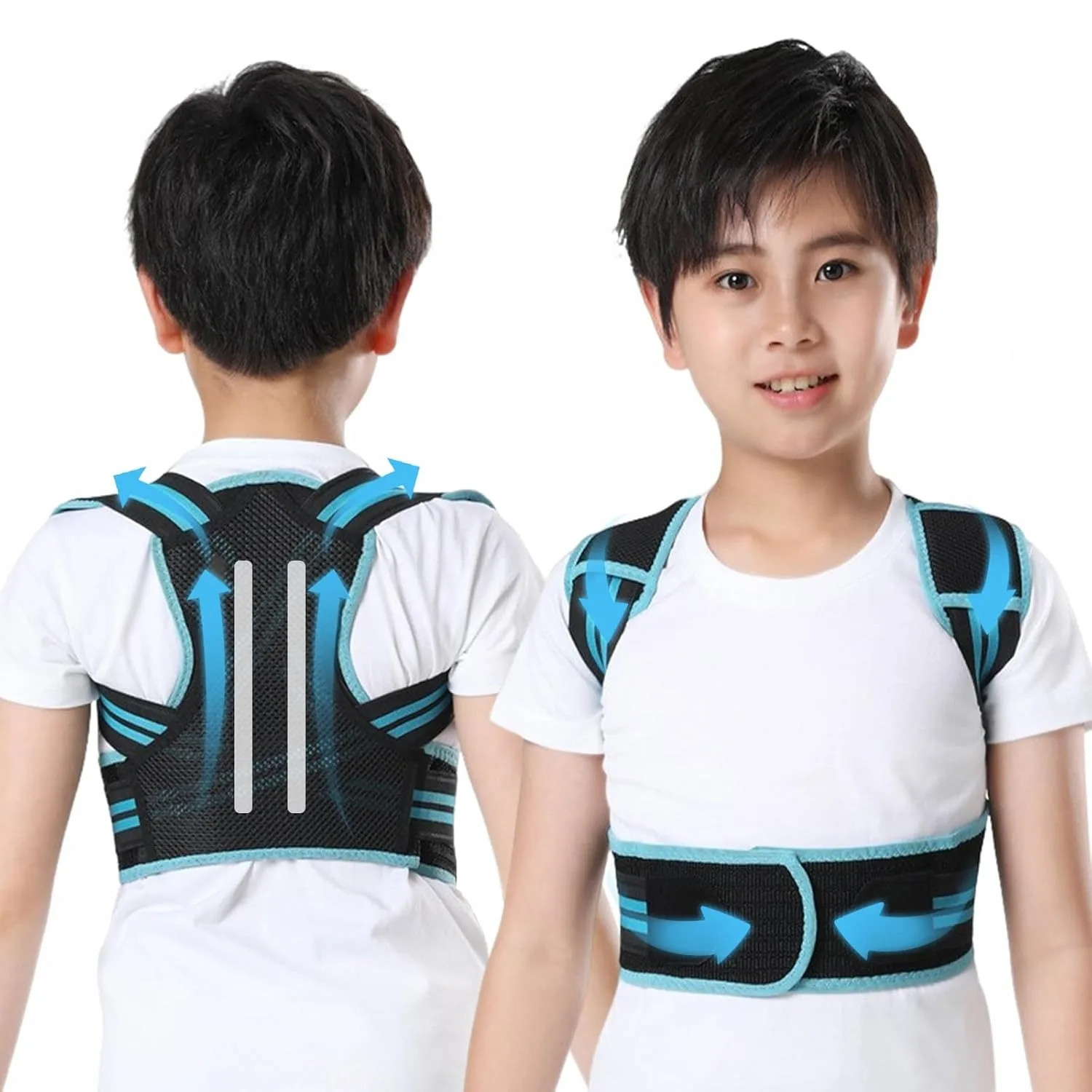 Posture Corrector For Kids – Back Brace Posture Corrector, Spine Corrector – Adj