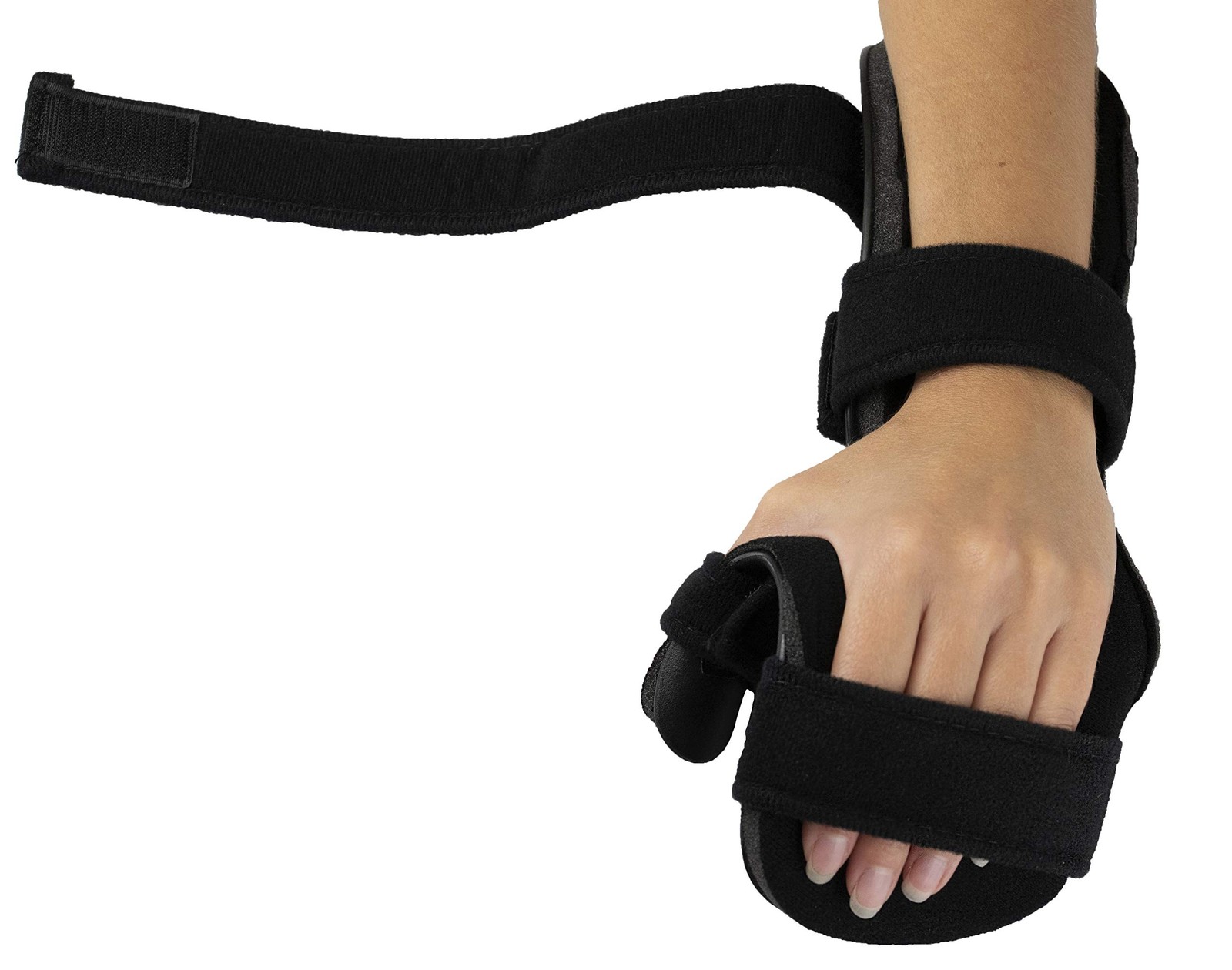 Stroke Hand Splint- Soft Resting Hand Splint for Flexion Contractures, Comfor…