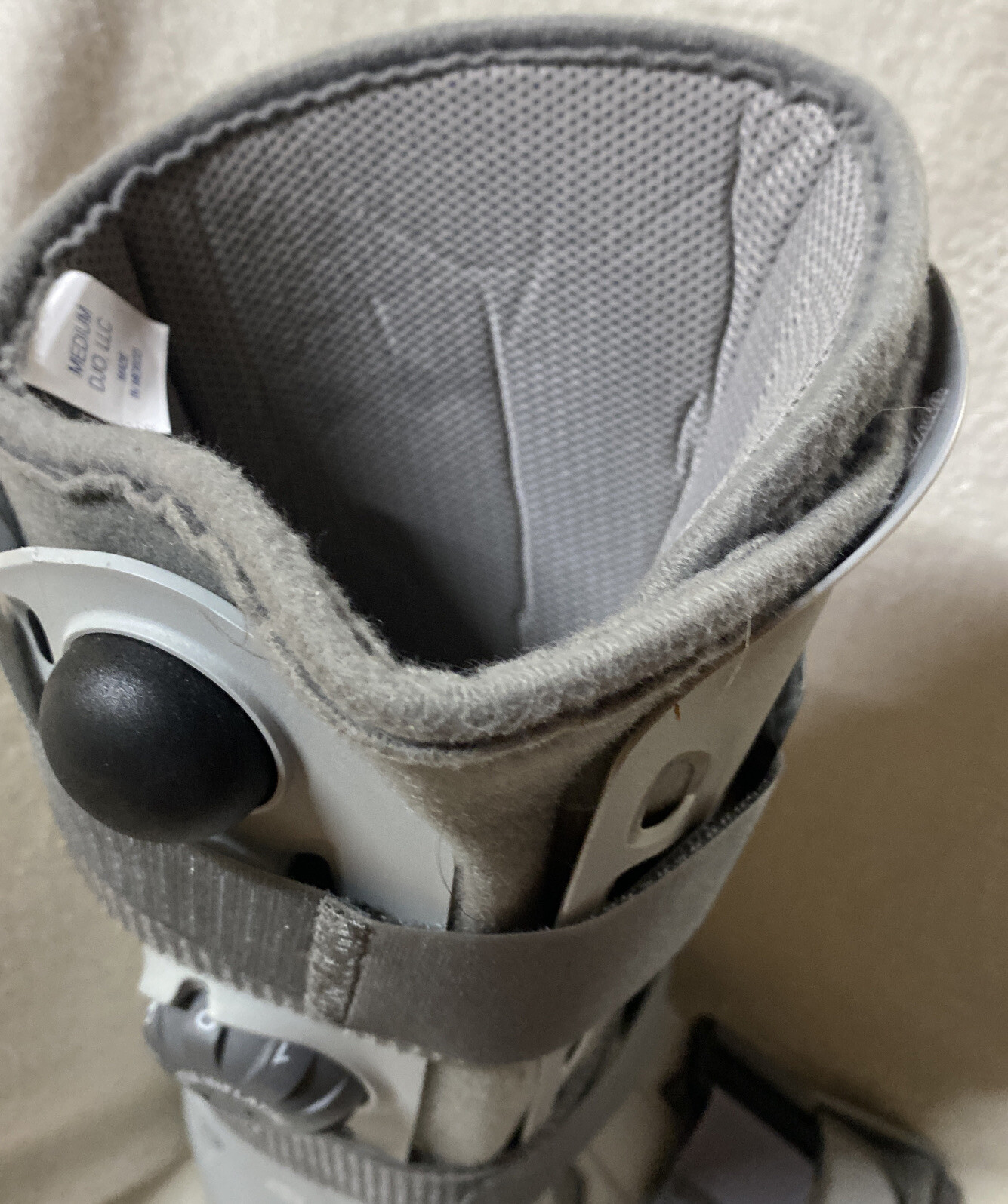 Aircast Airselect Recovery Boot Size Medium Walker Brace Semi Rigid Shell
