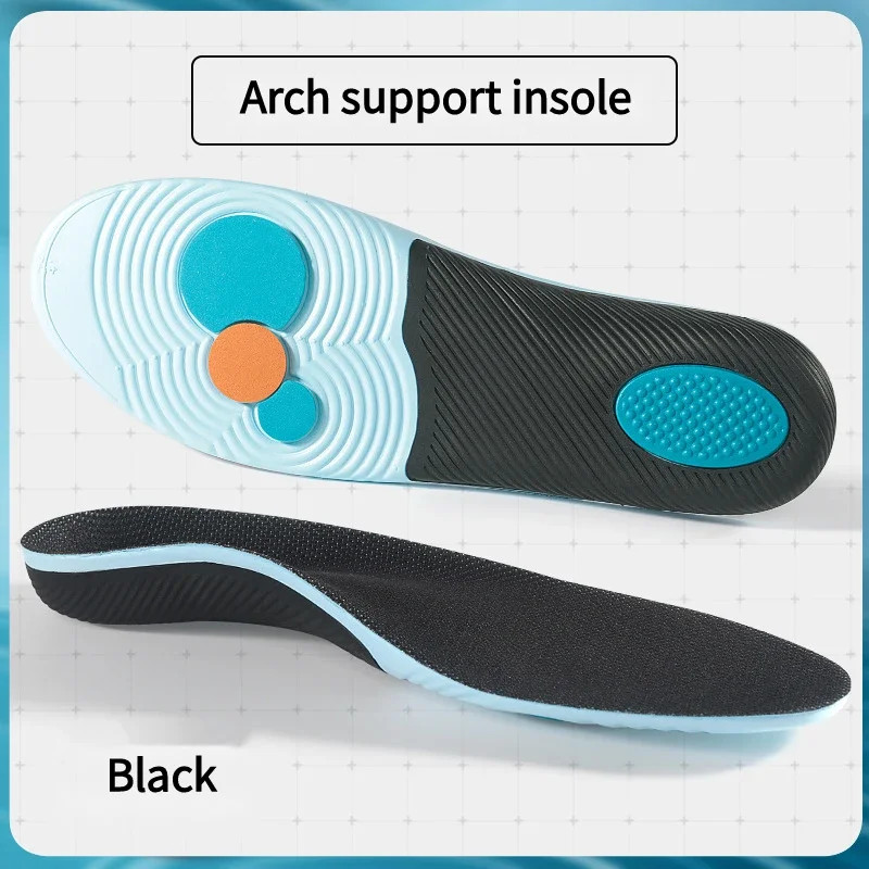 1Pair Orthopedic Pads Sports Shoes Insoles Arch Support Insole for Feet Plantar
