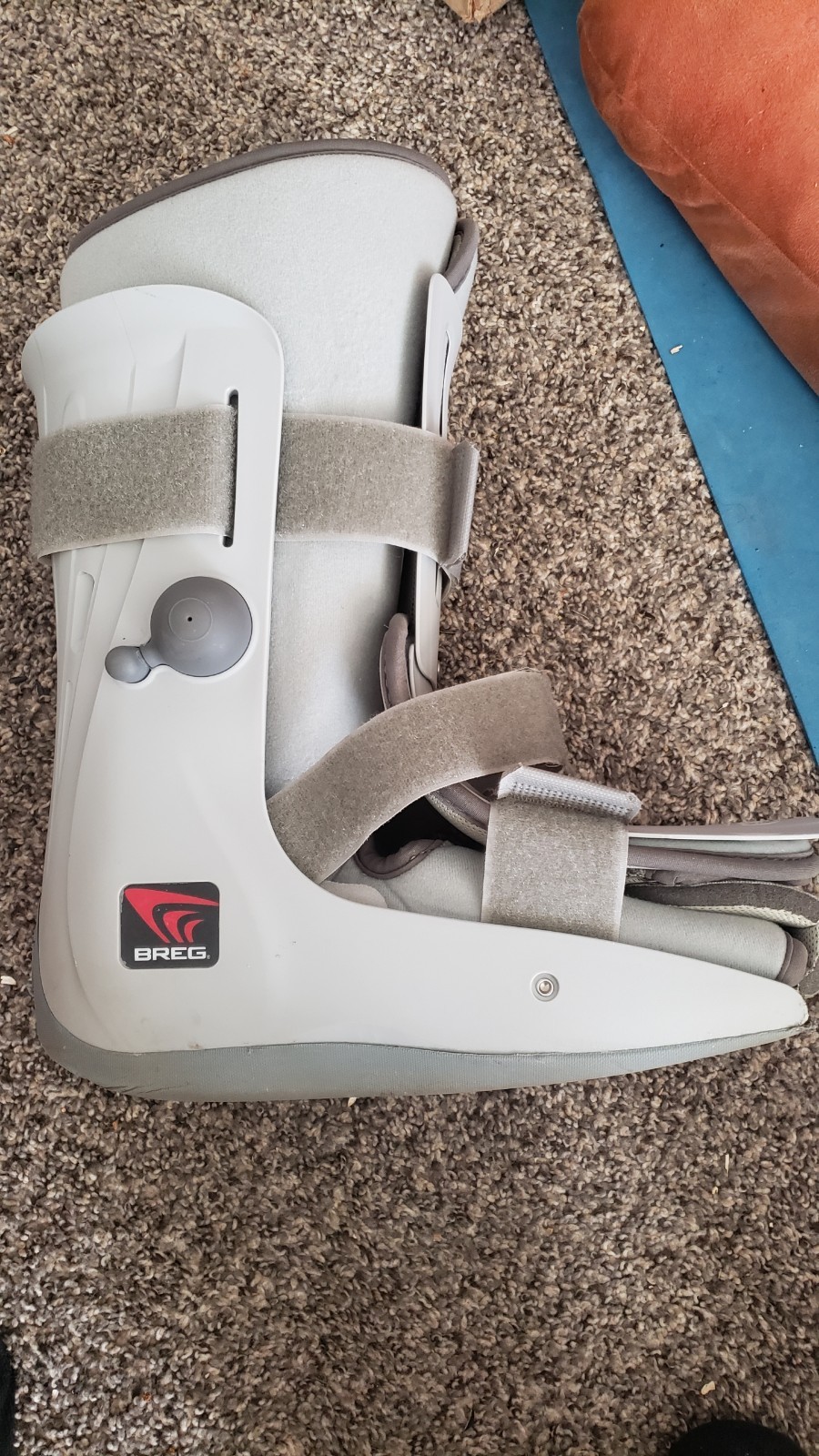 Breg Genesis Mid-Calf Full Shell Walking Boot Orthopedic Walker Boot Size Large