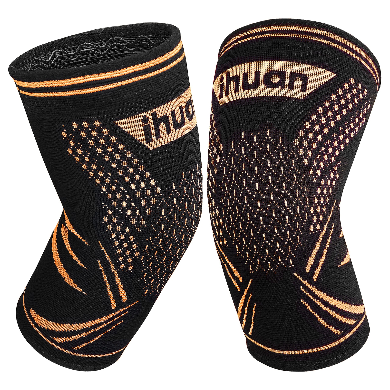 2 Pack Copper Knee Brace Compression Sleeves – Upgrade Support for Knee…