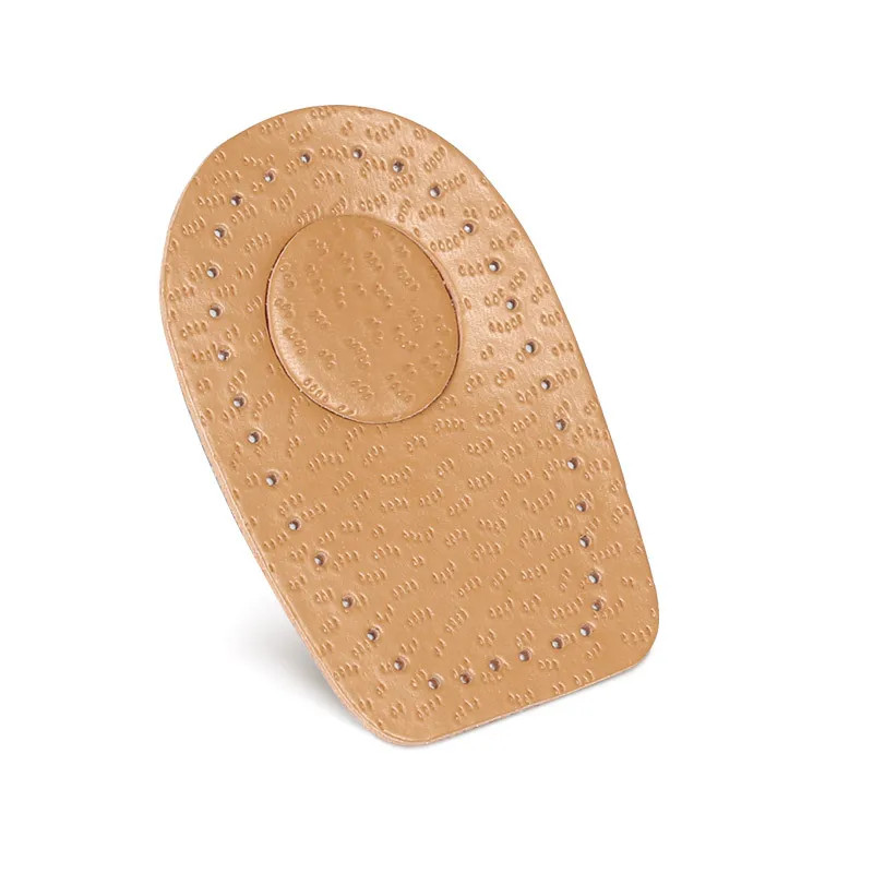 Leather Heel Cushion Insoles High Heel Insert Relief Foot Pain Soft Inserts Foot