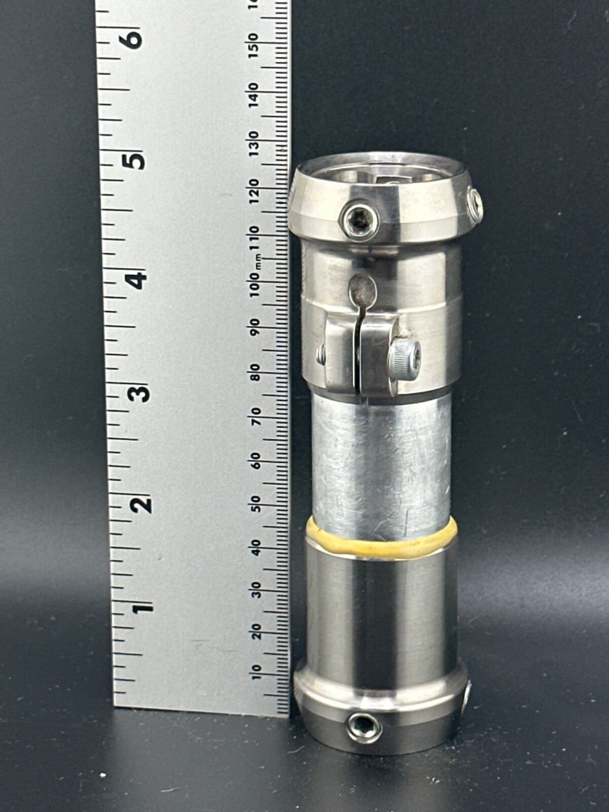 Prosthetic pylon components adapters. 30mm diameter parts. Bulldog