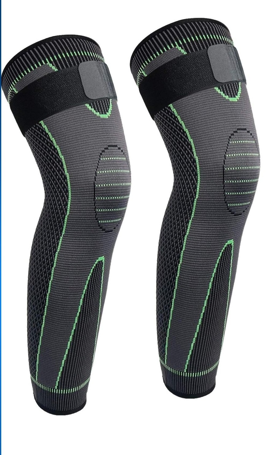 Full Leg Sleeves Long Compression Leg Sleeve Knee Sleeves Protect Leg for Man…