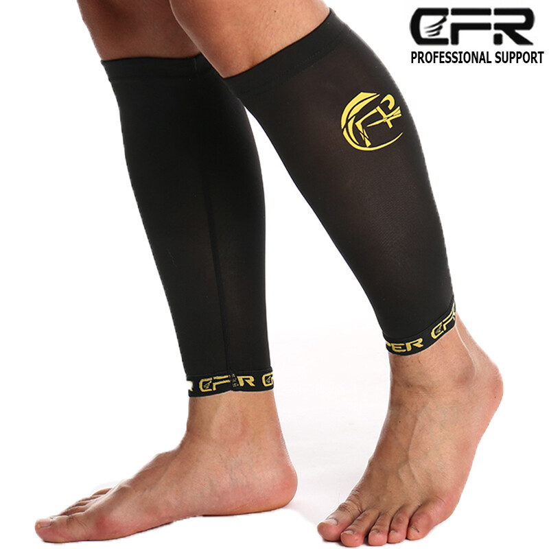 COPPER Compression Calf Sleeve Leg Support Brace Sport Shin Splint Socks Running