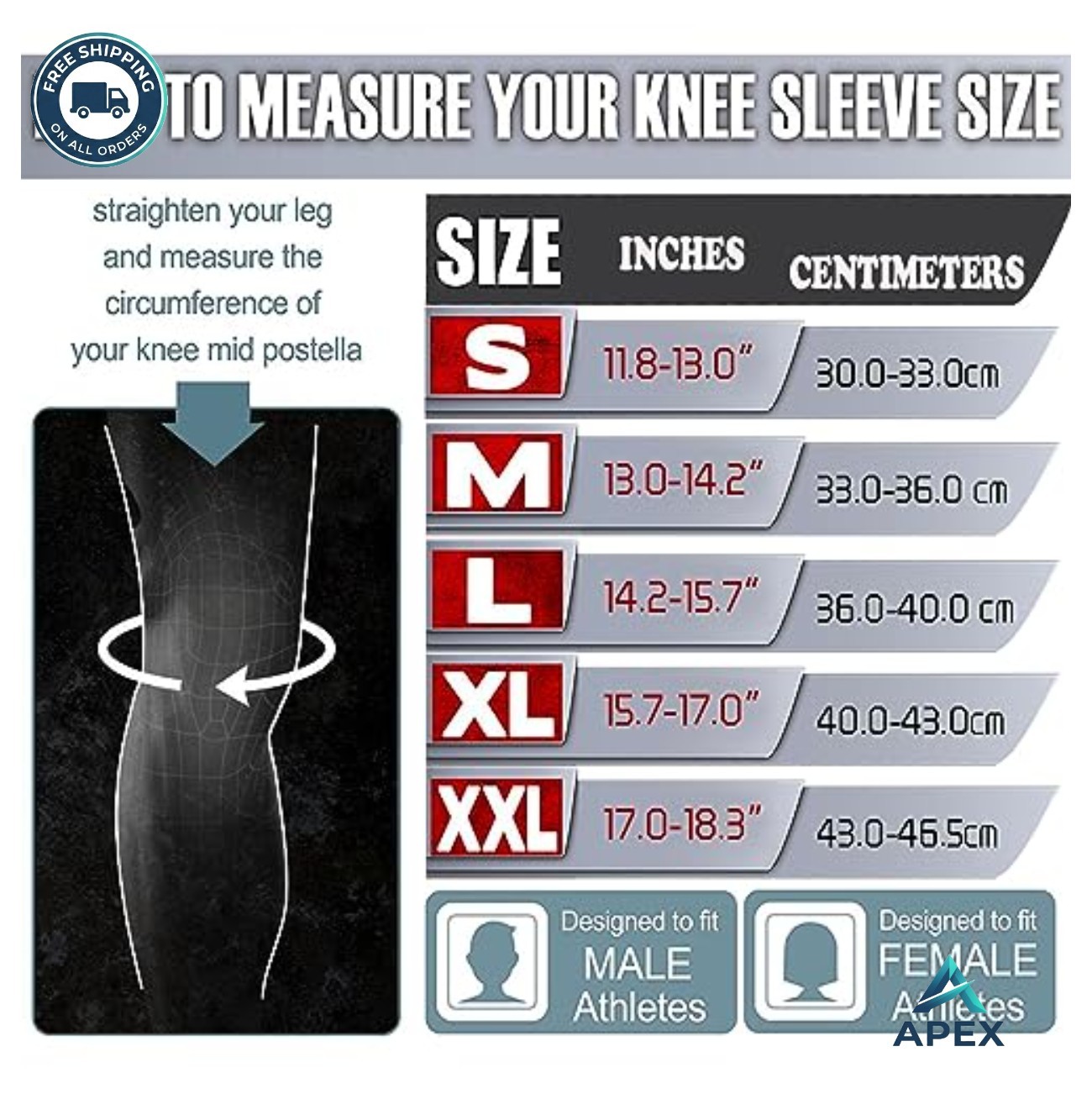 Neoprene Knee Sleeves 7mm Compression Brace Pair Cross Training Weightlifting