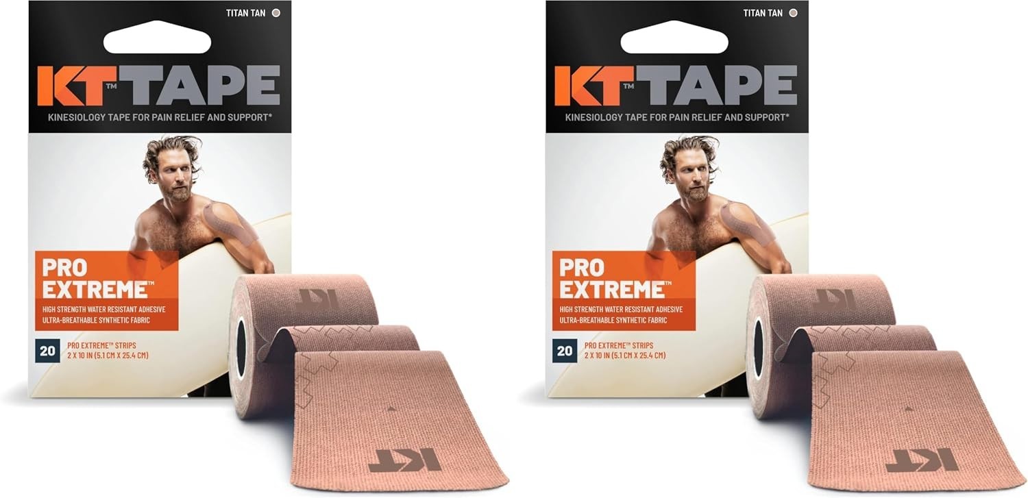 Pro Extreme Athletic Tape, 20 Count, Titan Tan