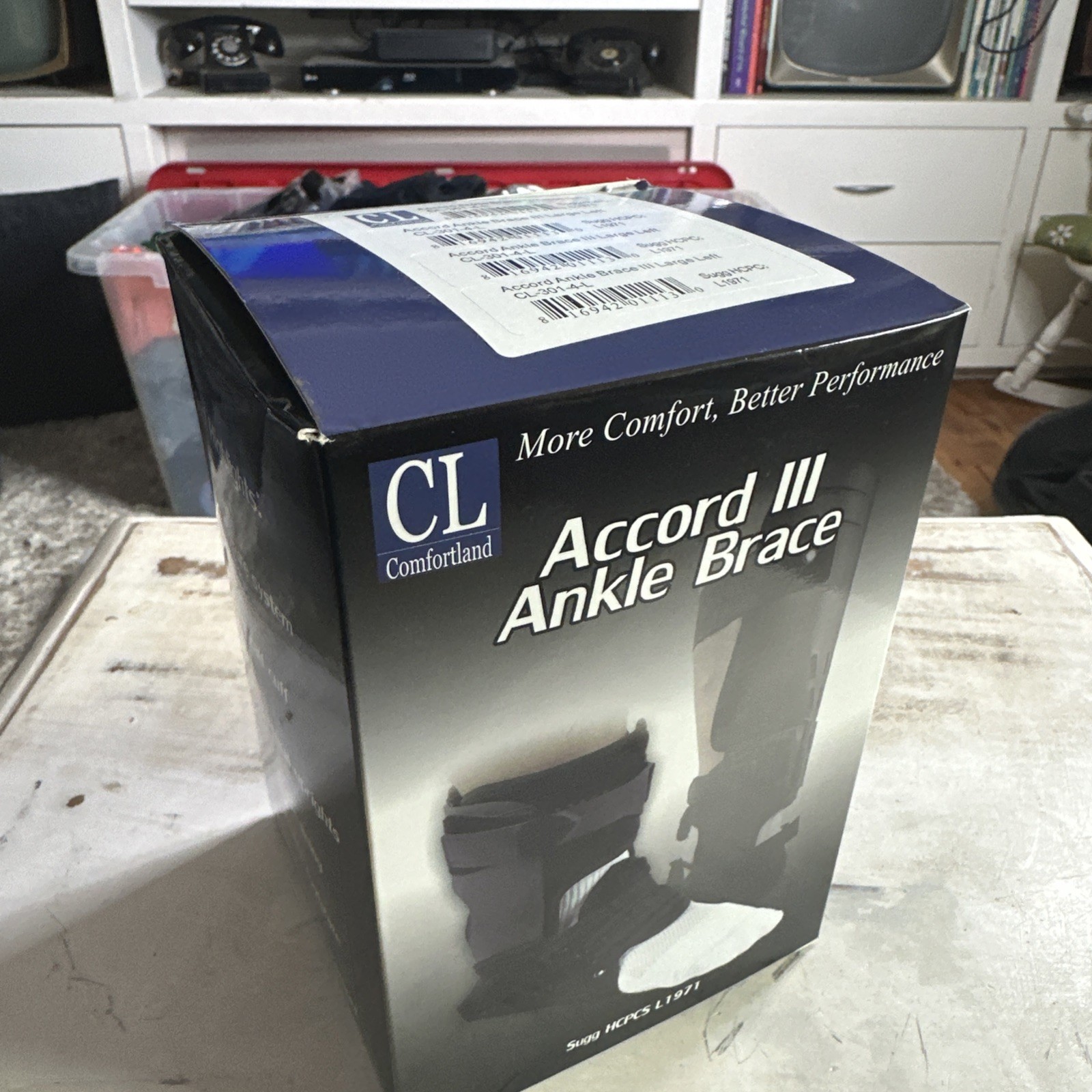 Comfortland Accord 3 III Ankle Brace Size Large Left NIB CL-301-4-L