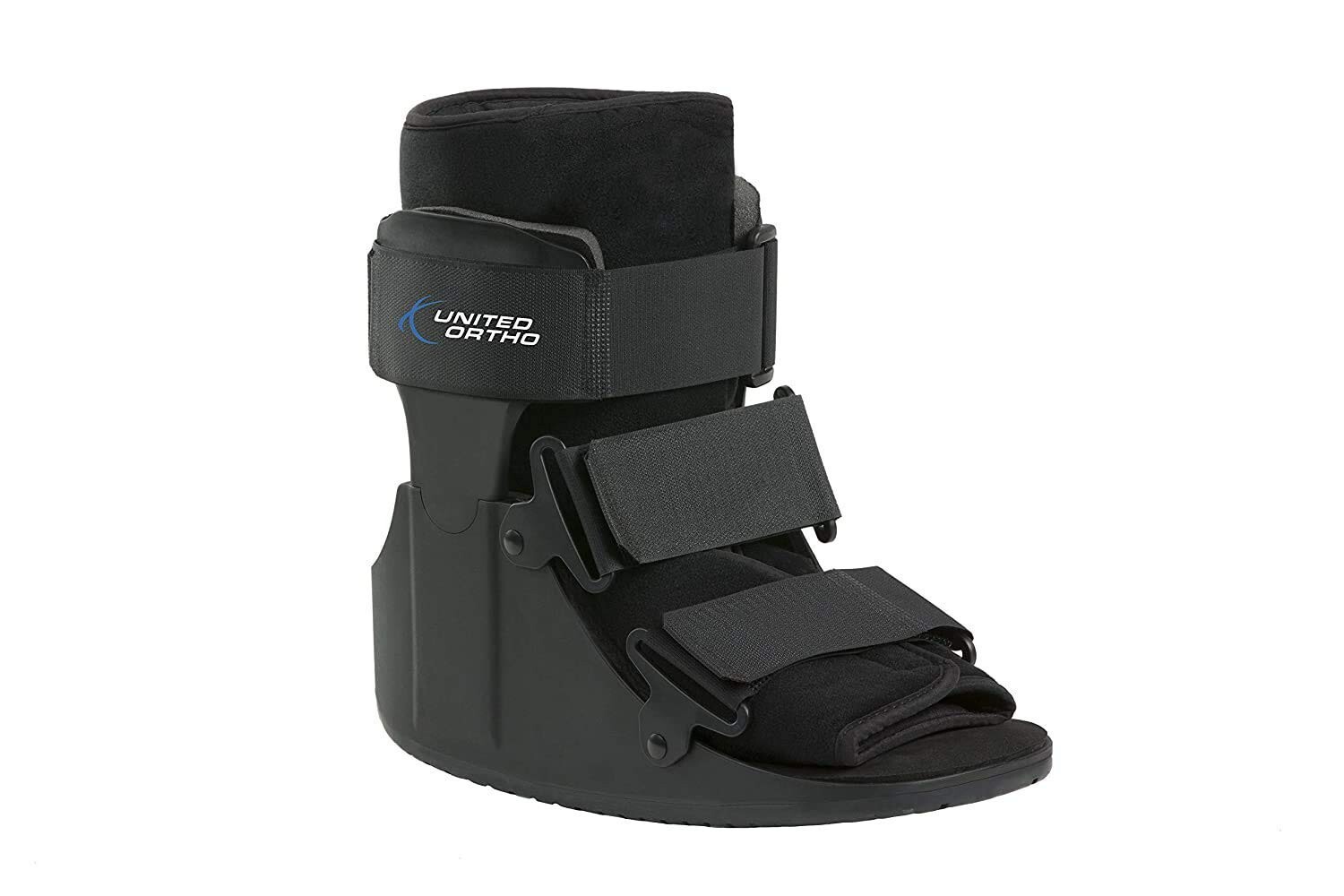 MEDIUM United Ortho USA14015 Short Cam Walker Fracture Boot Black Men 7-10