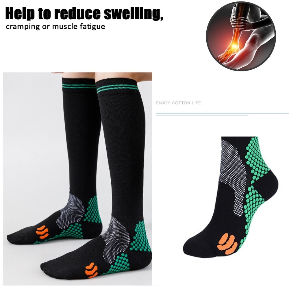Compression Stockings Knee High 20-30 mmHg Men Women Socks Medias De Compresion