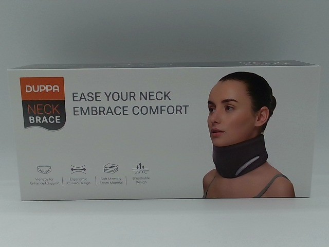 DUPPA Neck Brace For Pain & Support Soft Cervical Collar Blue 18.3×4.9in