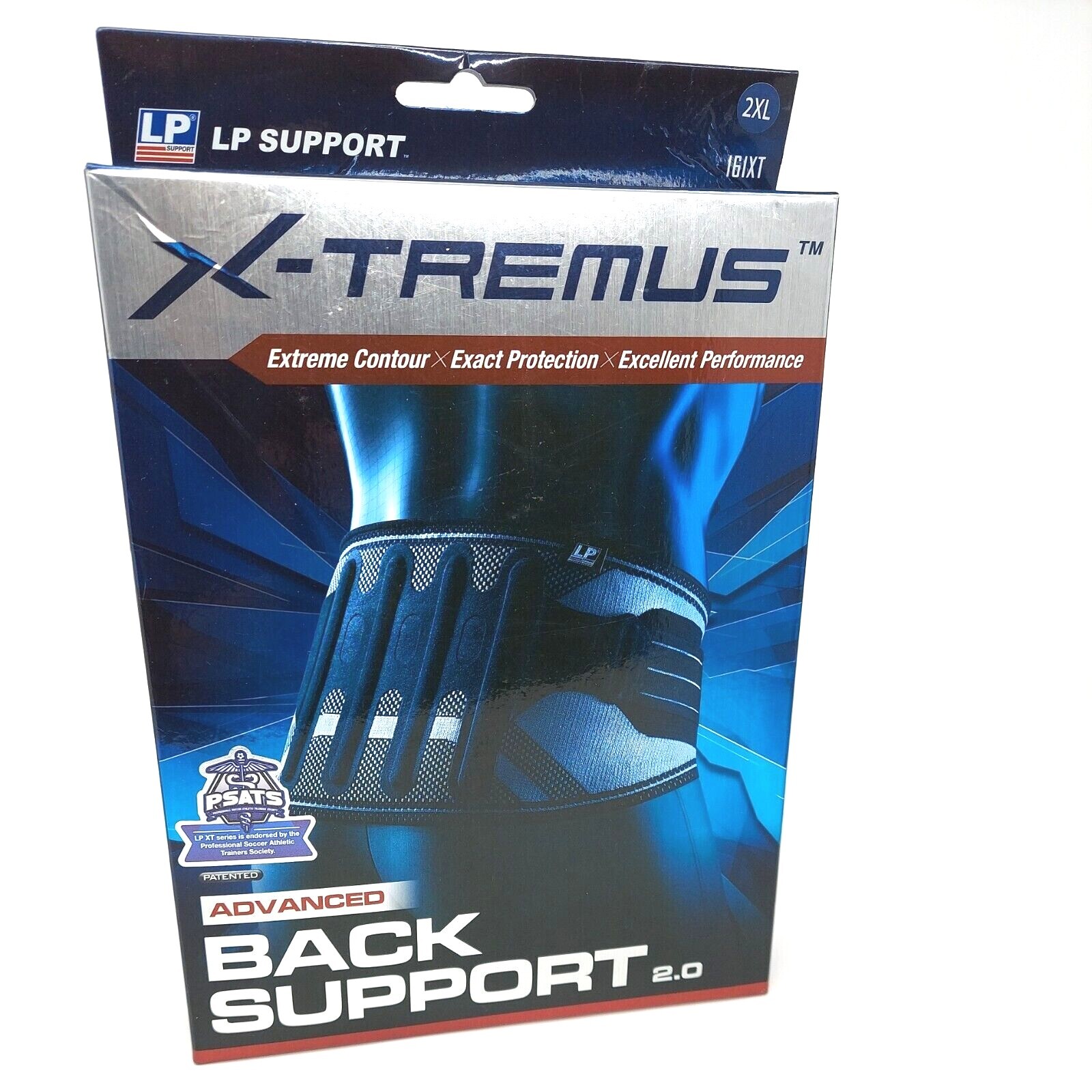 Pro Contour X-Tremus 161XT Men’s Back Support Brace Semi-Rigid Lumbar 2XL