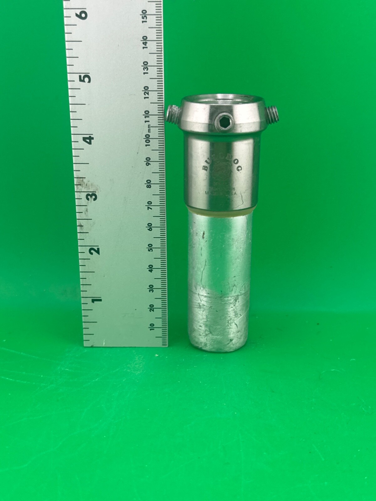 Prosthetics component adapter 30mm diameter bulldog pylon w/ glued receiver