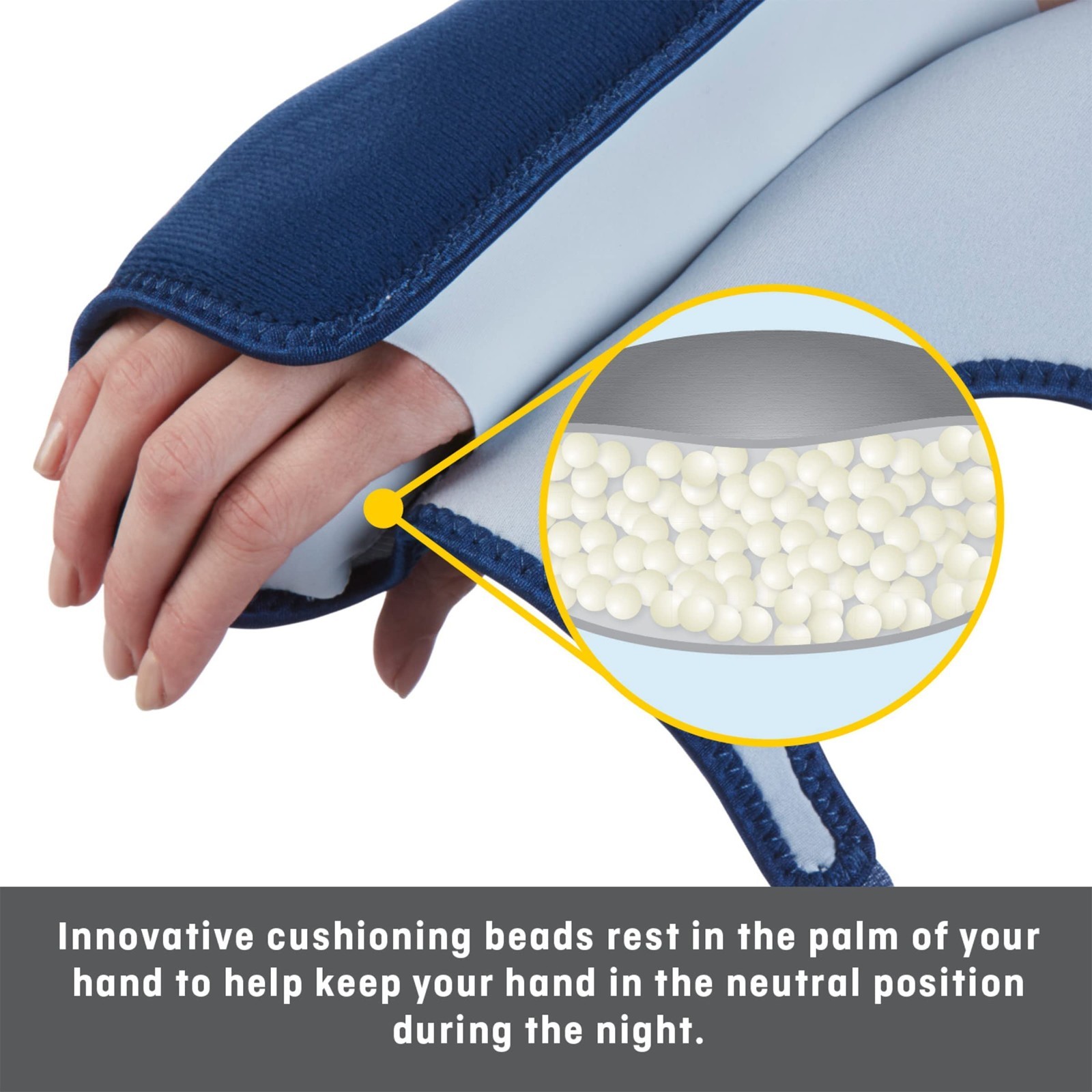 Adjustable Night Wrist Sleep Support Brace for Pain Relief & Comfort
