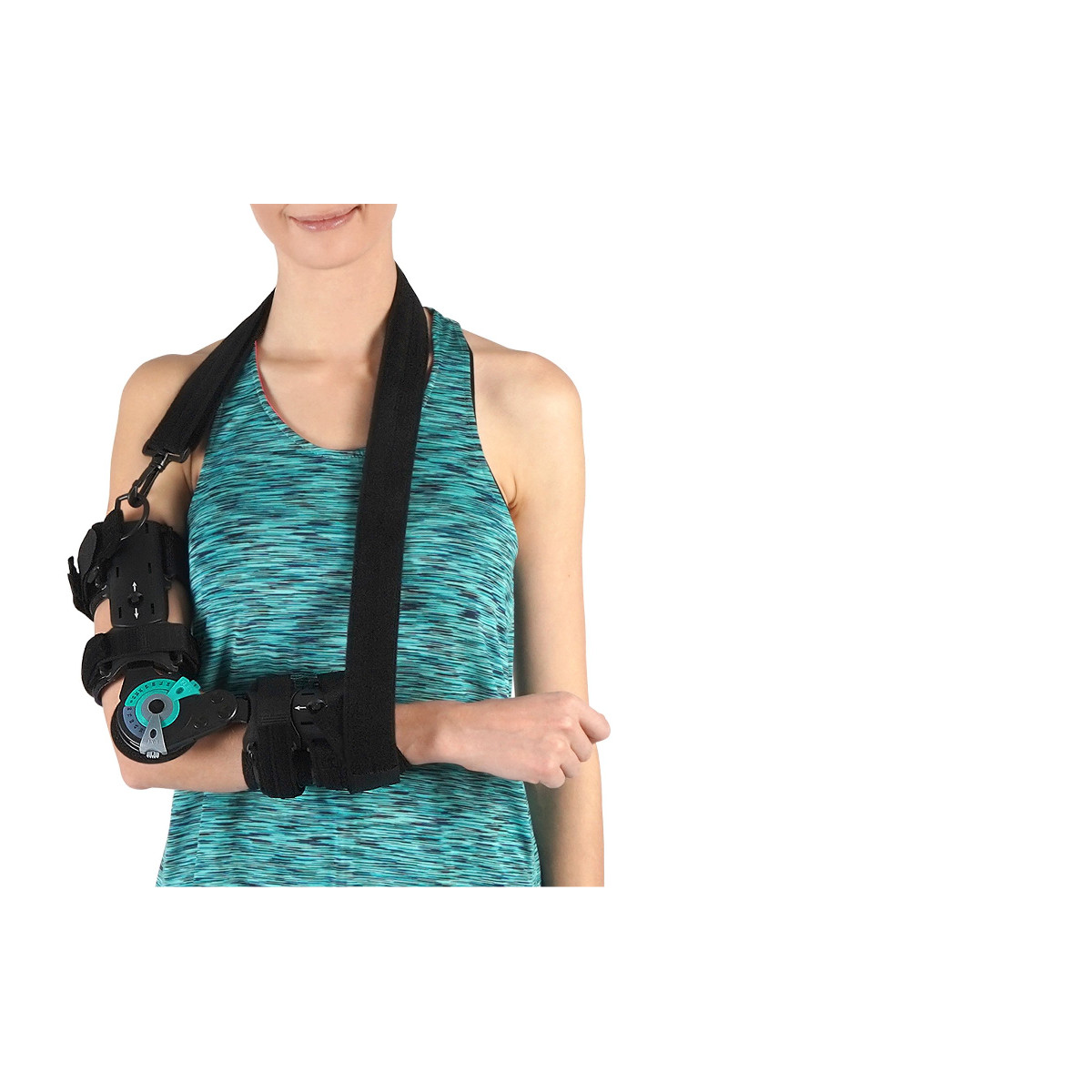 Soles Hinged Elbow Brace Right Arm Post Op Injury Recovery Rom Range Of One