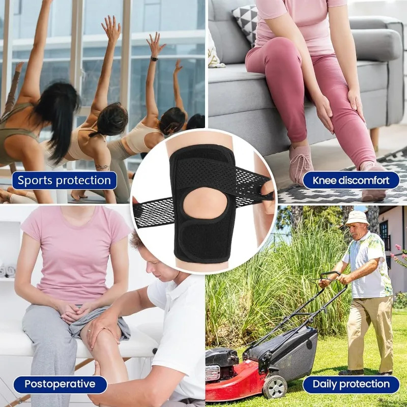 1PCS for Men&Women Elastic Sports Kneepad Four Generations Joint Support Pressur