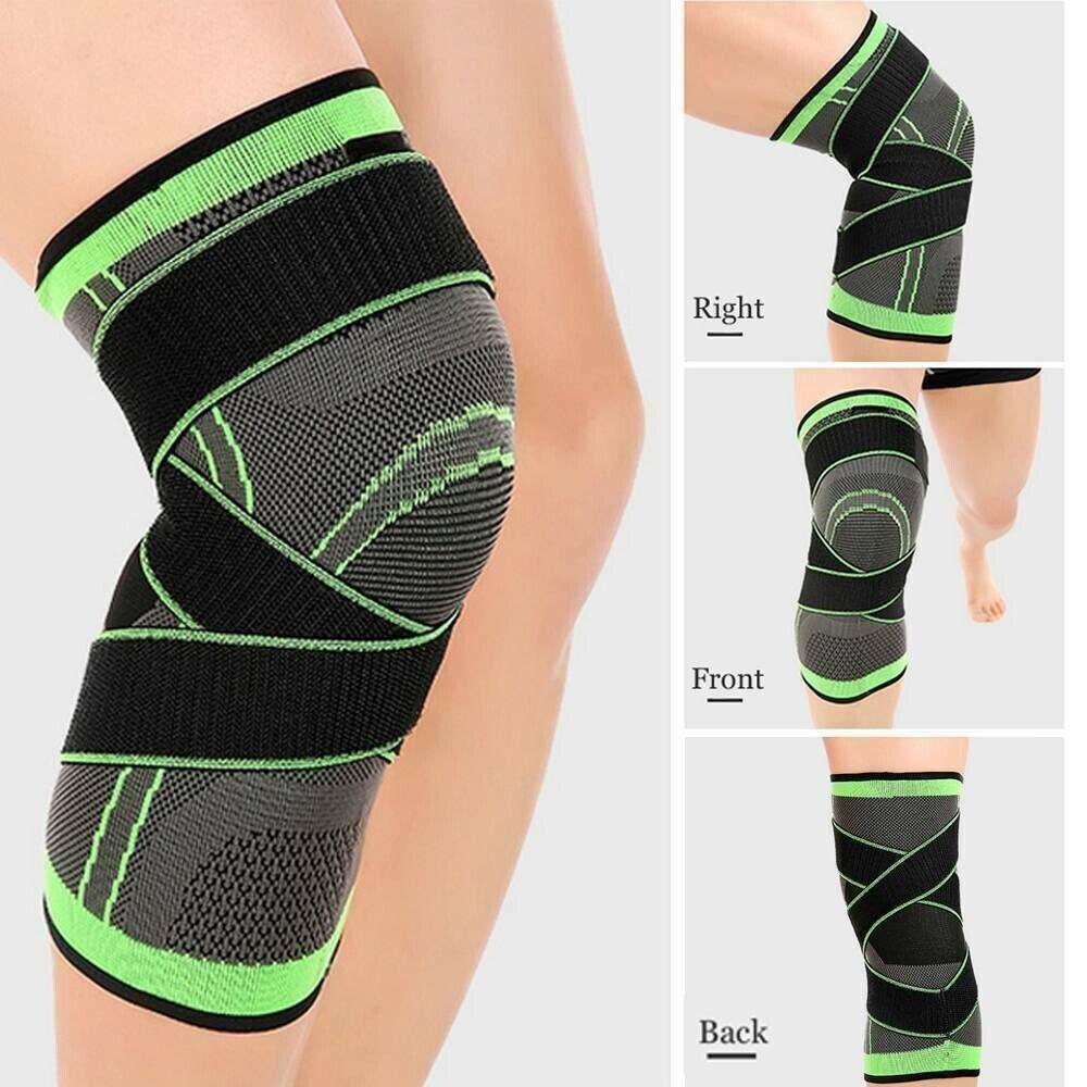 Knee Sleeve Compression Brace Support Joint Pain Relief Arthritis Running Unisex
