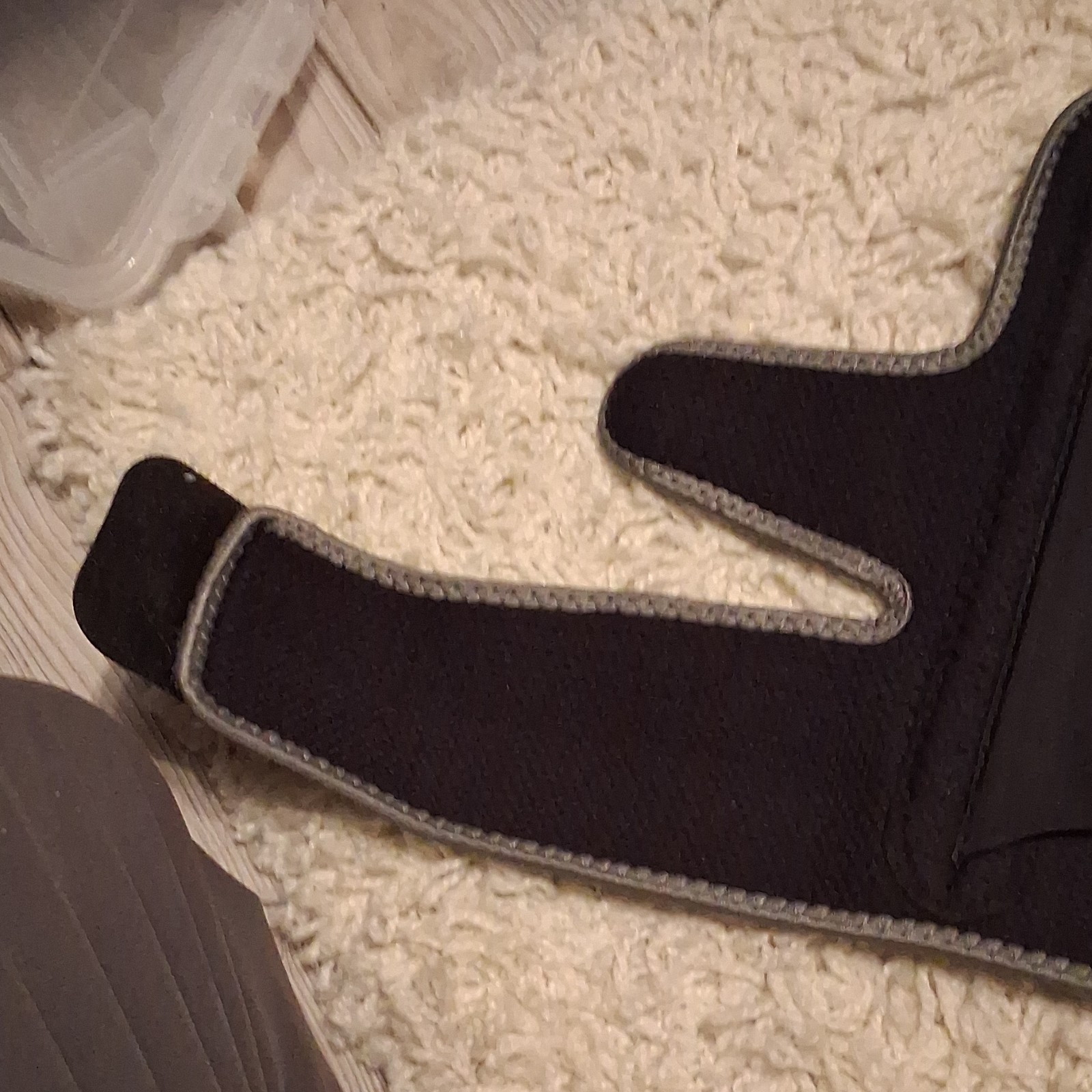 ACE Adjustable Black Knee Brace Wrap with Straps, One Size Stabilization