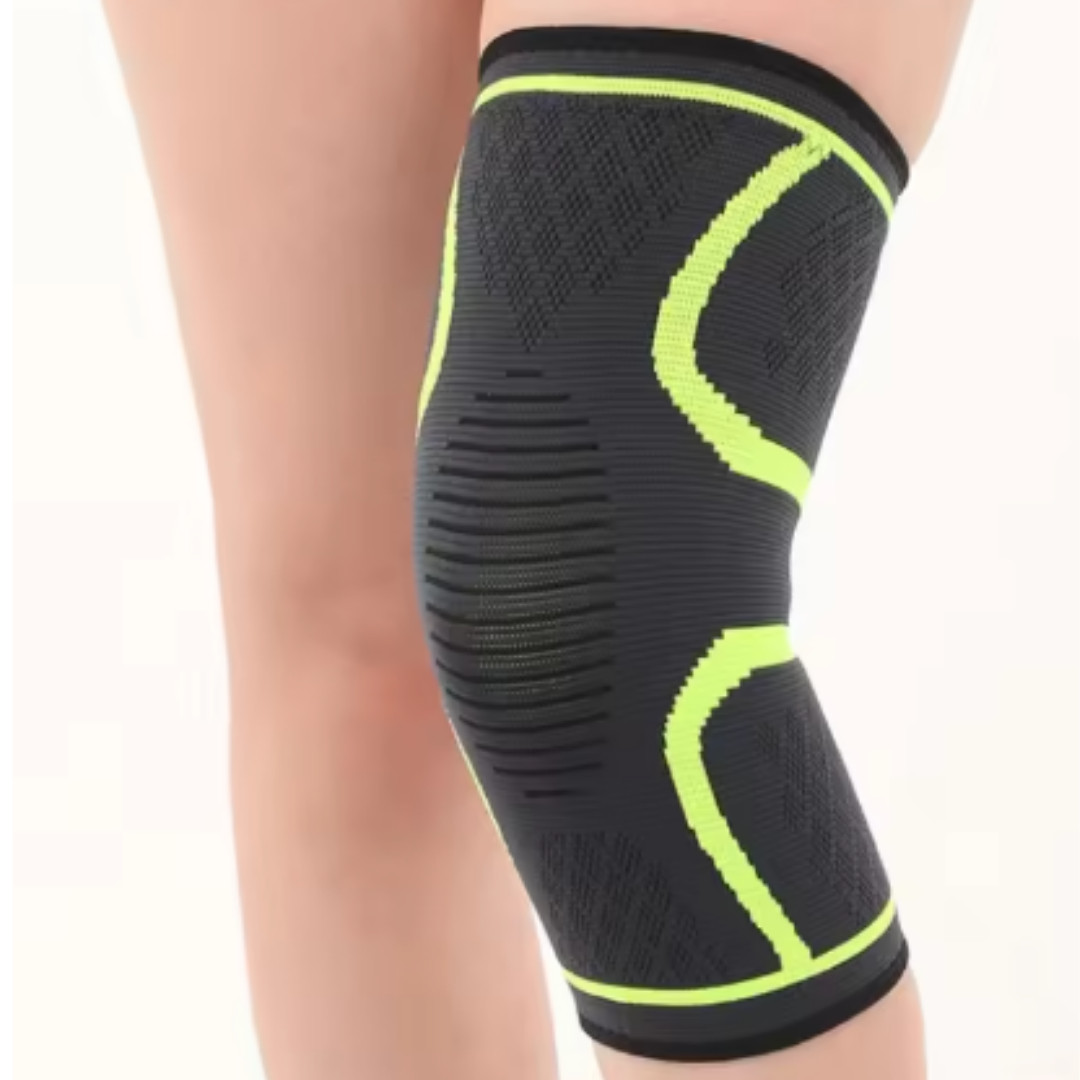 Knee Brace Compression Sleeve Hinged Joint Support Open Patella Stabilizer Wrap